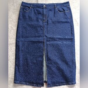 Reitmans | Size US38 Denim Maxi Skirt